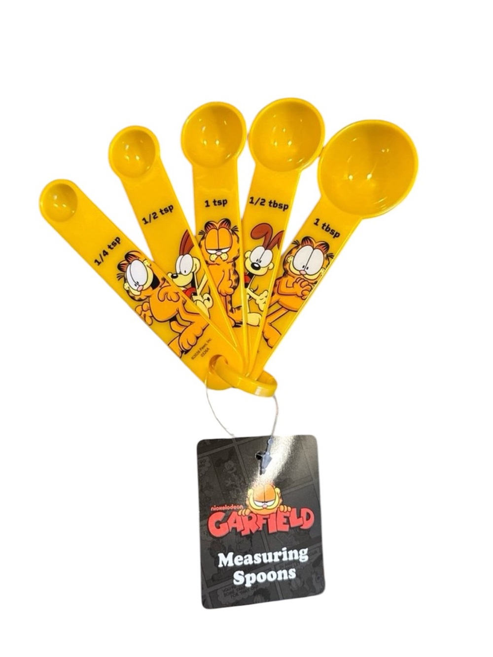 Garfield Tea Spoon Measuring Cup Set Nickelodeon